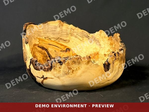 Maple Burl Bowl