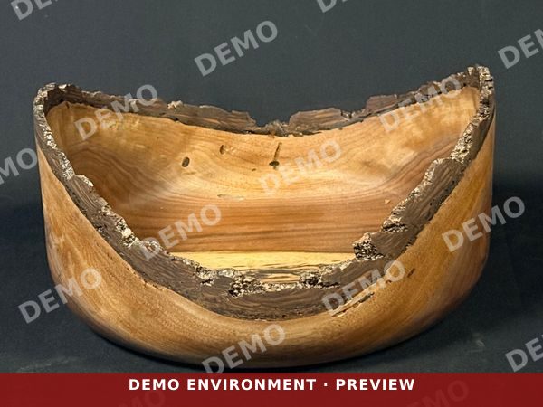 Live Edge Walnut Bowl