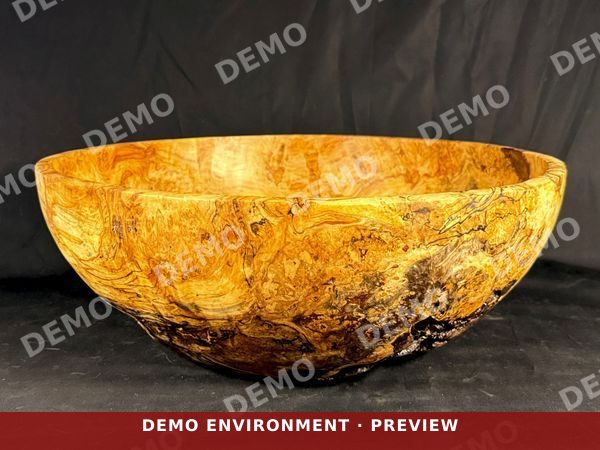 Maple Burl Bowl