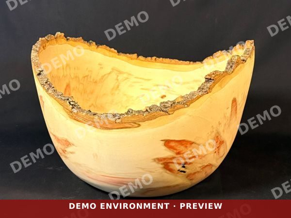 Live Edge Boxelder Bowl