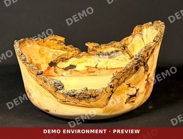 Live Edge Boxelder Bowl